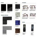 Superior Fireplaces DRL2000 55-Inch Linear Direct Vent Natural Gas Fireplace With Sceen Barrier [DRL2055TEN] (SAK42051) - Saksby Wholesale - Accessories