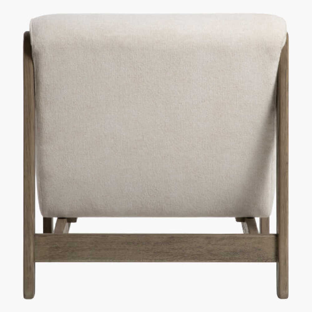 Surya Berland Accent Chair With Polyurethane Foam And Dacron Cushion, 32" (SAK82865)