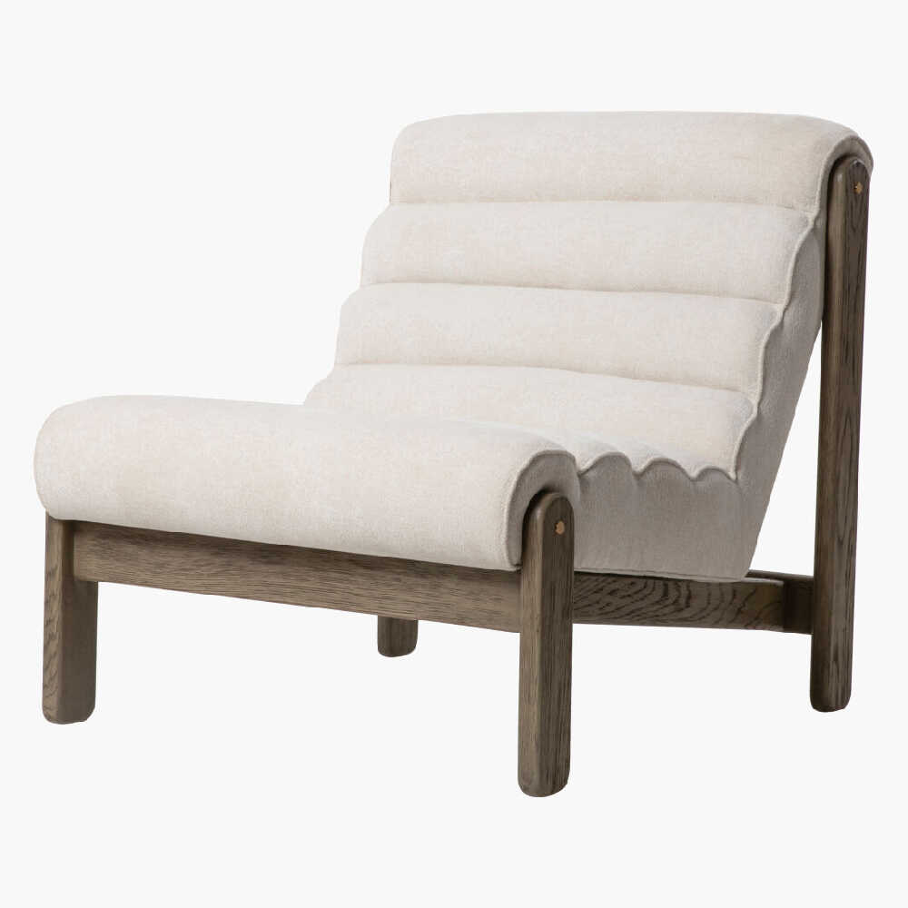 Surya Berland Accent Chair With Polyurethane Foam And Dacron Cushion, 32" (SAK82865)