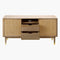 SURYA DALMA Contemporary Wood Sideboard With Slidng Doors, 58" (SAK49173)