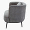 SURYA CARMINE Premium Gray Polyester Accent Chair, 30" (SAK59342)