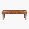 SURYA LANCASTER Brown Polyester Bedroom Bench, 47" (SAK73910)