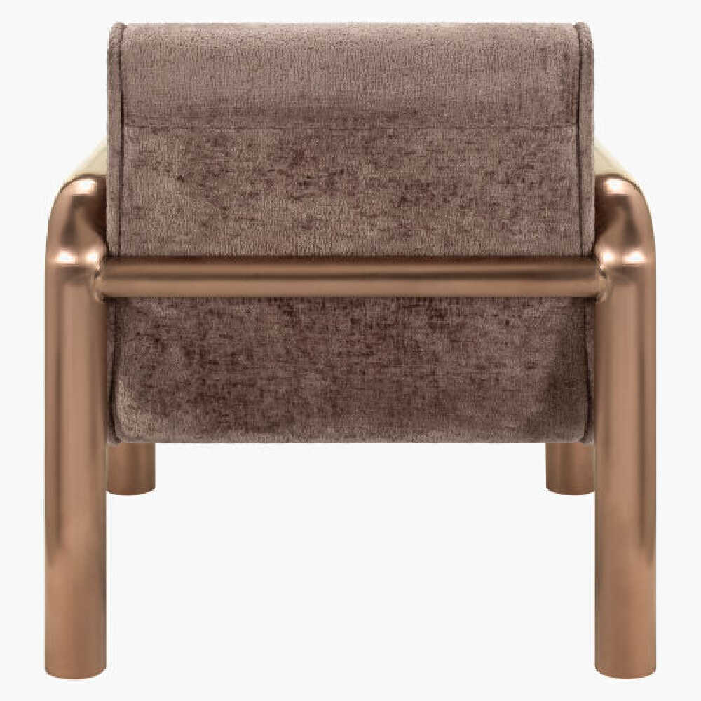 Surya Magnus Medium Brown Accent Chair (SAK54189)