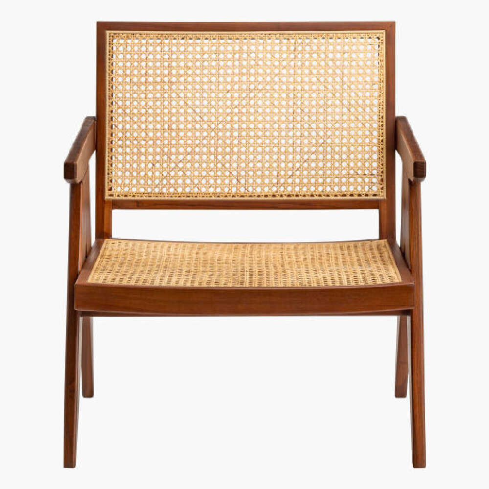 Surya Carmine Premium Rattan Hague Accent Chair, 30" (SAK31825)
