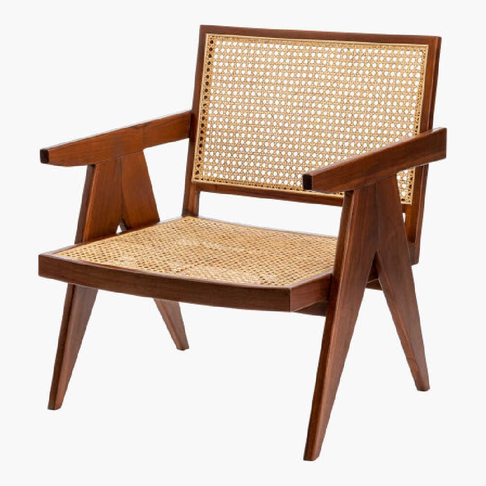 Surya Carmine Premium Rattan Hague Accent Chair, 30" (SAK31825)