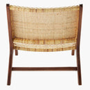 SURYA SHISHO Brown Rattan Shisho Accent Chair, 28" (SAK46021)