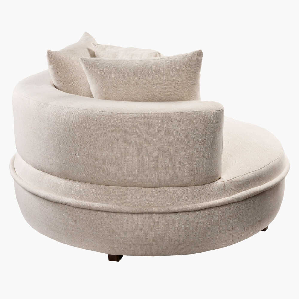 Surya Valence Large Polyester Living Room Lounger, 52" (SAK37485)