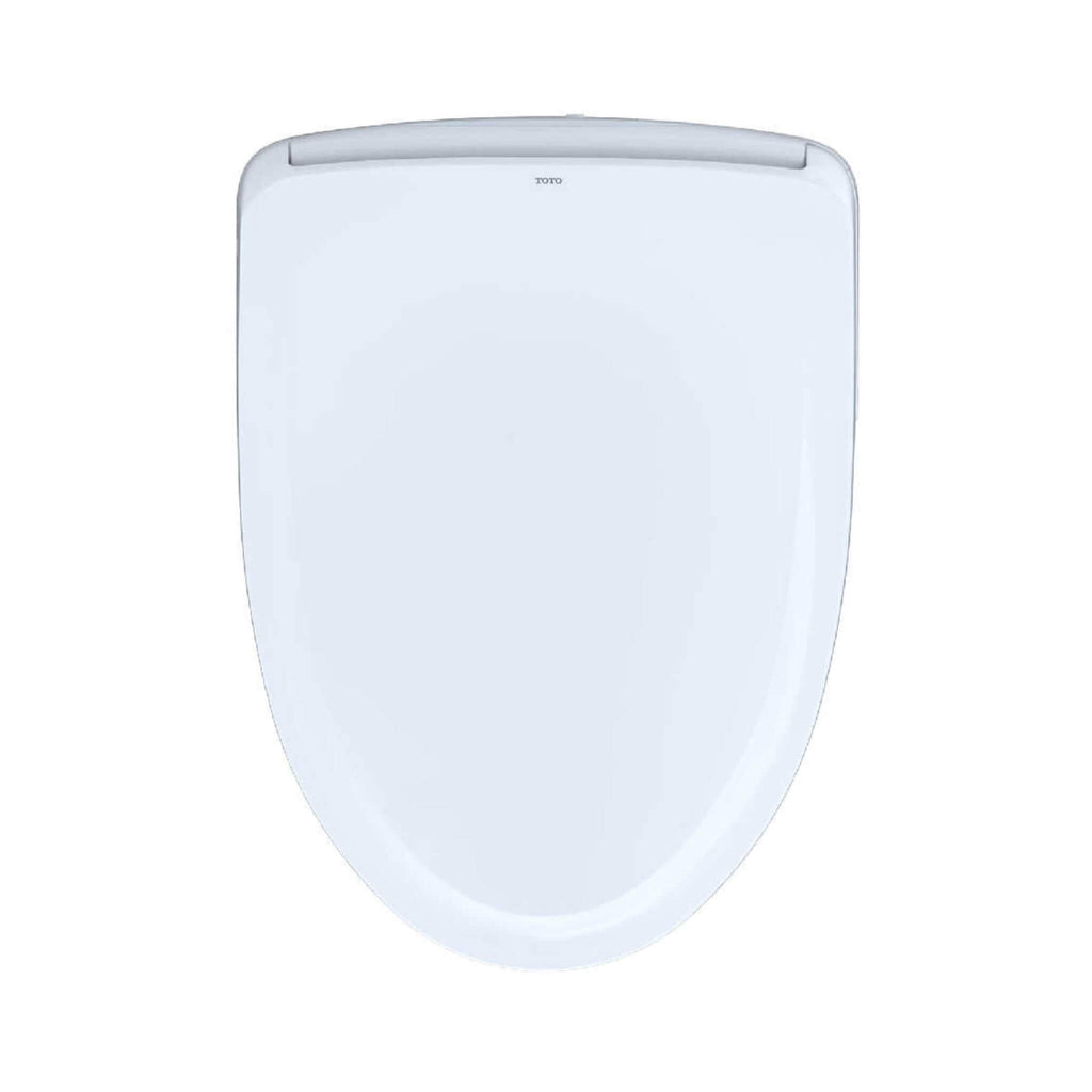 [SW3054AT40#01] TOTO S550E Washlet Elongated Auto Close And Open Classic Lid (SAK19385) - Saksby Wholesale - Lid White View