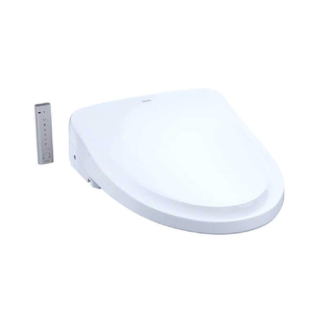 [SW3054AT40#01] TOTO S550E Washlet Elongated Auto Close And Open Classic Lid (SAK19385) - Saksby Wholesale - White View