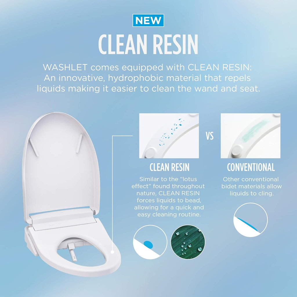 [SW3346#01] TOTO WASHLET® S2 Electronic Bidet Toilet Seat With Side Arm Control (SAK63801) - Saksby Wholesale - Clean Resin