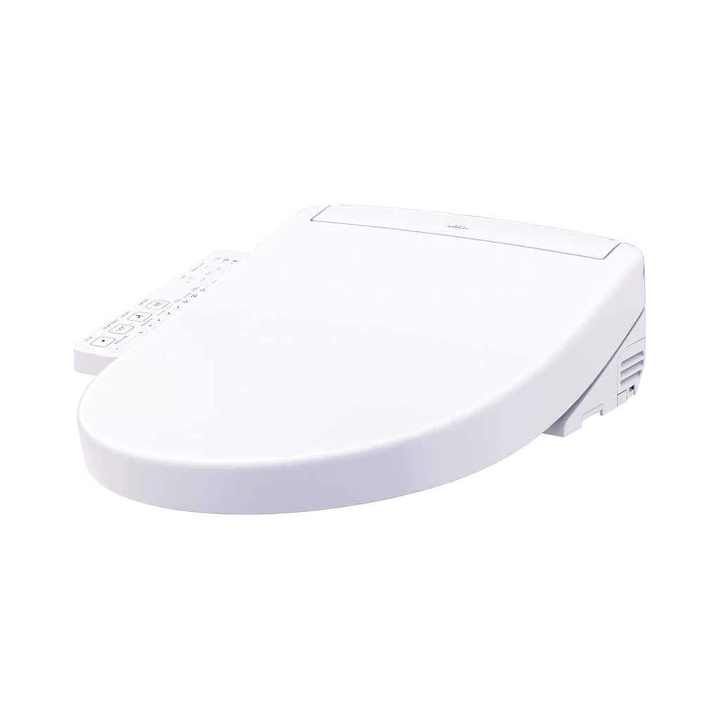 [SW3346#01] TOTO WASHLET® S2 Electronic Bidet Toilet Seat With Side Arm Control (SAK63801) - Saksby Wholesale - Front Left View