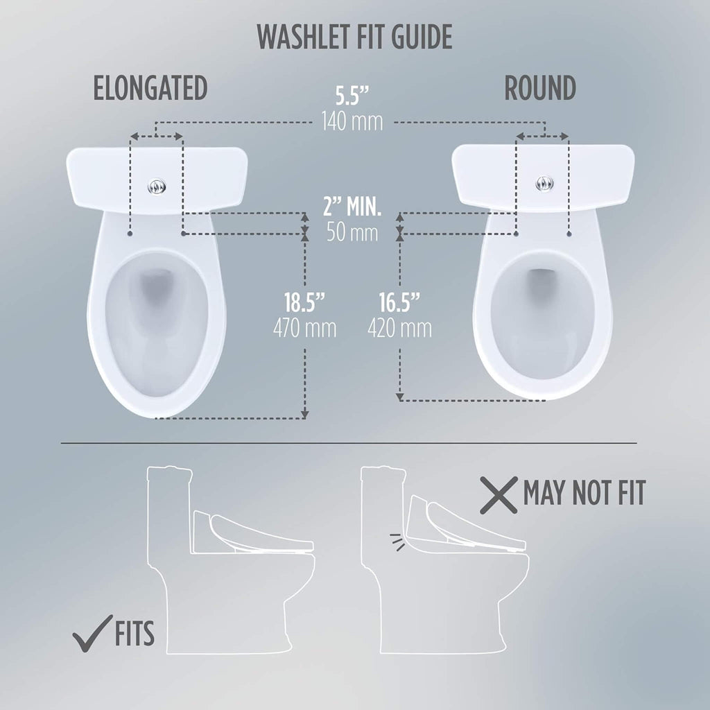[SW3346#01] TOTO WASHLET® S2 Electronic Bidet Toilet Seat With Side Arm Control (SAK63801) - Saksby Wholesale - Washlet Fit Guide