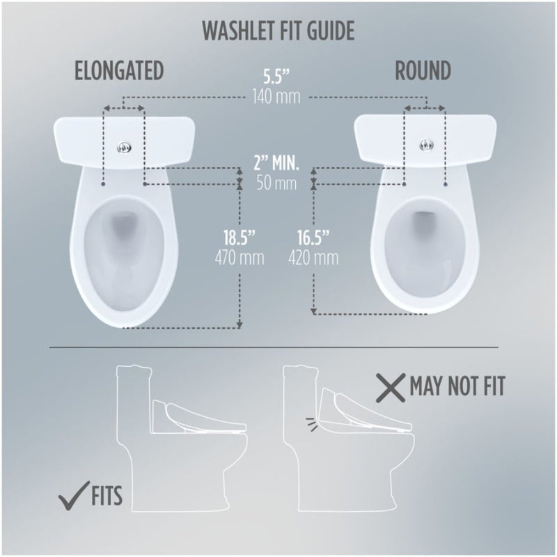 [SW4724] TOTO S7 Washlet Elongated Bidet Toilet Seat With EWater & Manual Classic/Contemporary Lid (SAK01836)