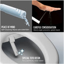 [SW4726] TOTO S7 Washlet Elongated Bidet Toilet Seat With EWater & Manual Classic/Contemporary Lid (SAK54821) - Saksby Wholesale - Wand Features