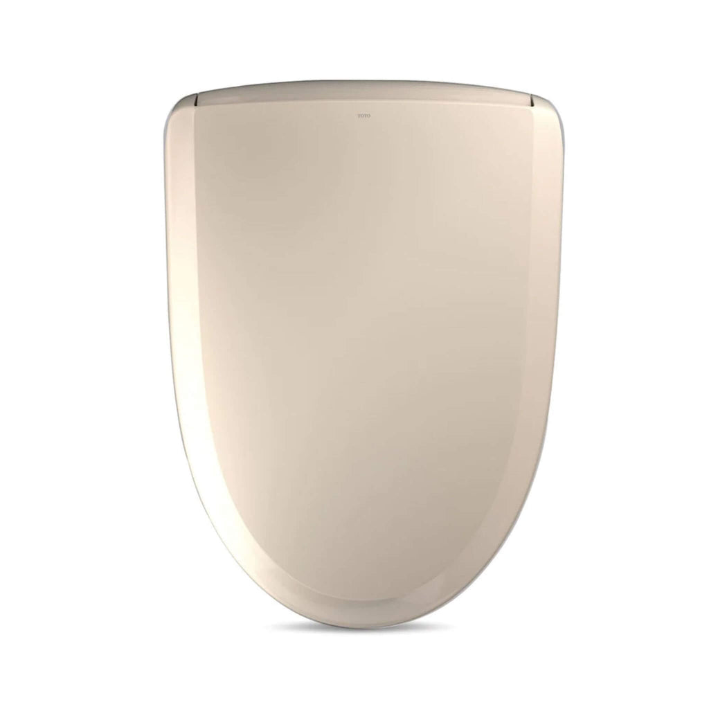[SW4734AT40#01] TOTO S7A Washlet Elongated Bidet Toilet Seat With EWater And Classic Contemporary Lid (SAK29827) - Saksby Wholesale - Beige Lid Design