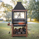 Tagwood BBQ Argentine Santa Maria Wood Fire & Charcoal Gaucho Grill [BBQ02SIB] (SAK86741) - Saksby Wholesale - Lifestyle Image In Outdoor Grill