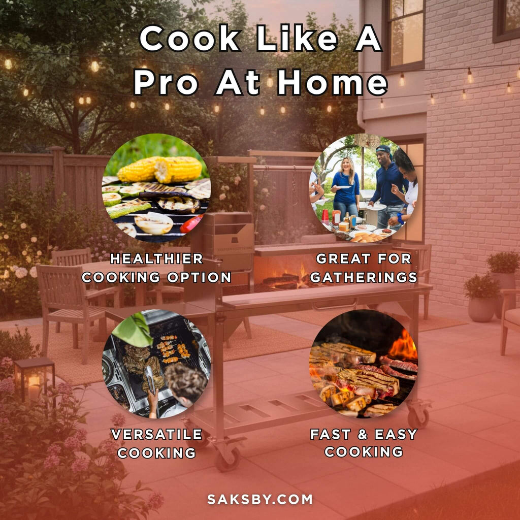 Tagwood BBQ Argentine Santa Maria Wood Fire And Charcoal Gaucho Grill [BBQ03SS] (SAK91754) - Saksby Wholesale - Outcomes