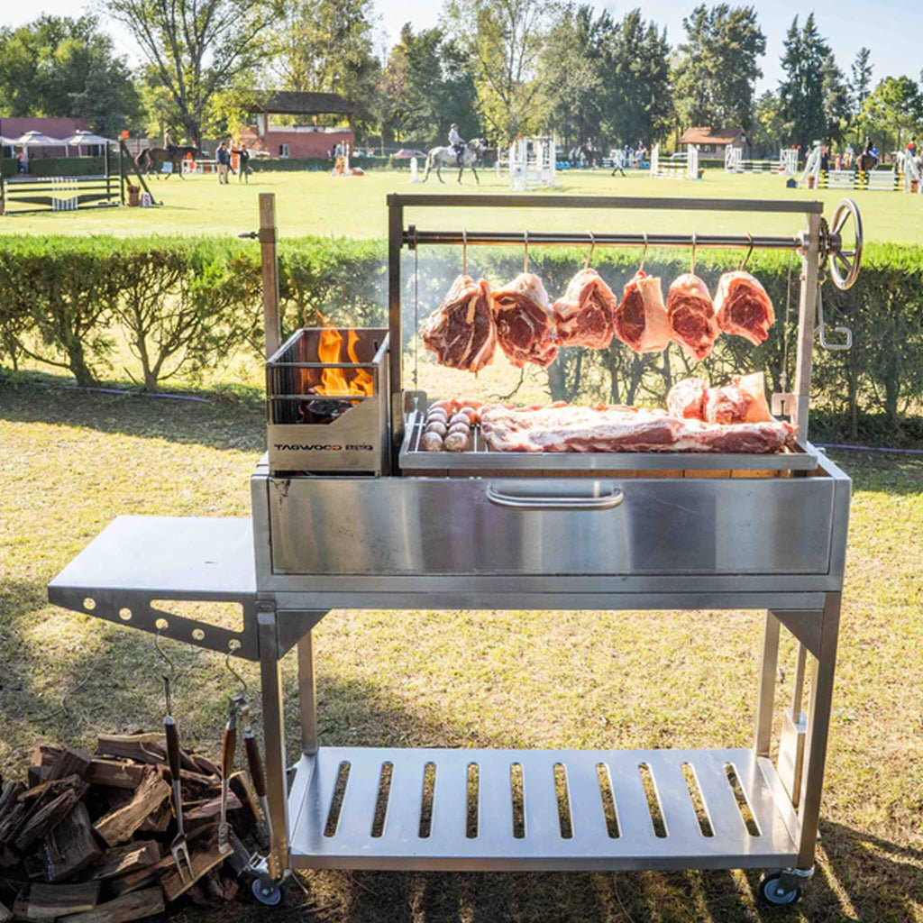 Tagwood BBQ Argentine Santa Maria Wood Fire And Charcoal Gaucho Grill [BBQ03SS] (SAK91754)