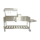 Tagwood BBQ Argentine Santa Maria Wood-Fire Charcoal Gaucho Grill BBQ06SS - SAK62378 - Back View
