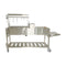 Tagwood BBQ Argentine Santa Maria Wood-Fire Charcoal Gaucho Grill BBQ06SS - SAK62378 - Back View