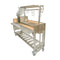 Tagwood BBQ Argentine Santa Maria Wood-Fire Charcoal Gaucho Grill BBQ06SS - SAK62378 - Front-Left Angled View