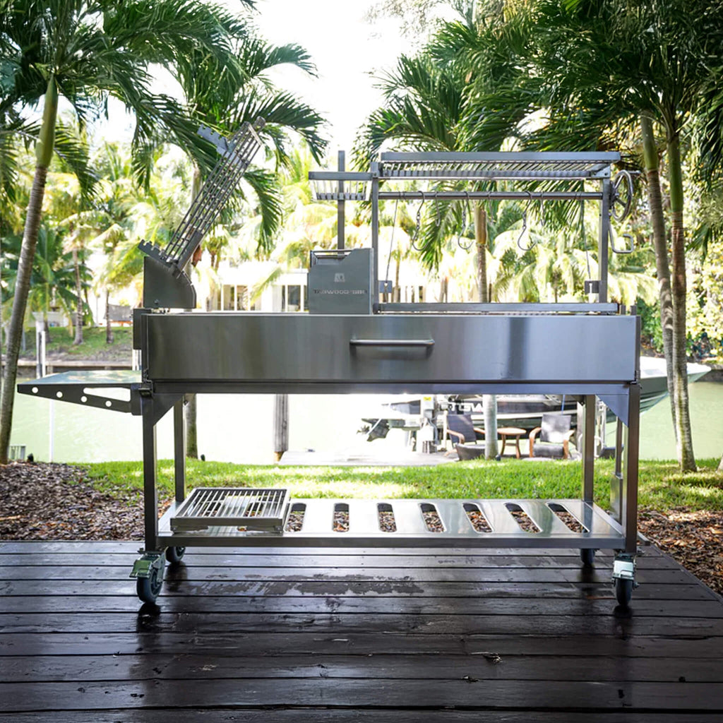 Tagwood BBQ Argentine Santa Maria Wood-Fire Charcoal Gaucho Grill BBQ06SS - SAK62378 - Lifestyle on Deck