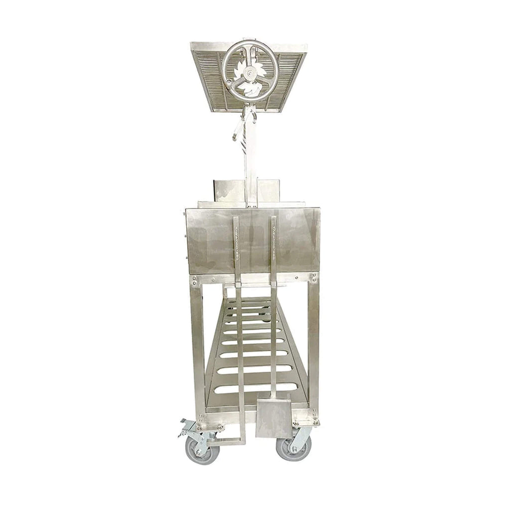 Tagwood BBQ Argentine Santa Maria Wood-Fire Charcoal Gaucho Grill BBQ06SS - SAK62378 - Right Side View