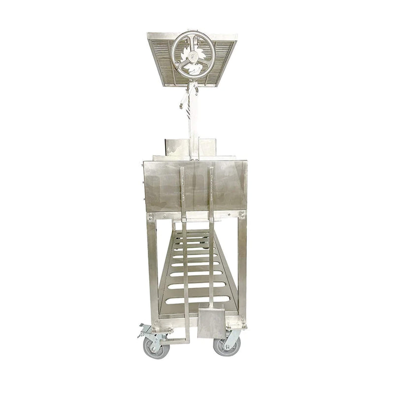 Tagwood BBQ Argentine Santa Maria Wood-Fire Charcoal Gaucho Grill BBQ06SS - SAK62378 - Right Side View