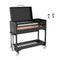 TAGWOOD BBQ Argentine Wood Fire And Charcoal Gaucho Grill With Side Table (SAK9522)-SAKSBY