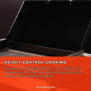 Tagwood BBQ Argentine Wood Fire & Charcoal Gaucho Grill [BBQ18SI] (SAK95124) - Saksby Wholesale - Material Feature