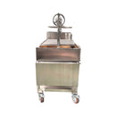 Tagwood BBQ Argentine Santa Maria Wood Fire & Charcoal Gaucho Grill [BBQ24SS] (SAK73629) - Saksby Wholesale - Side View