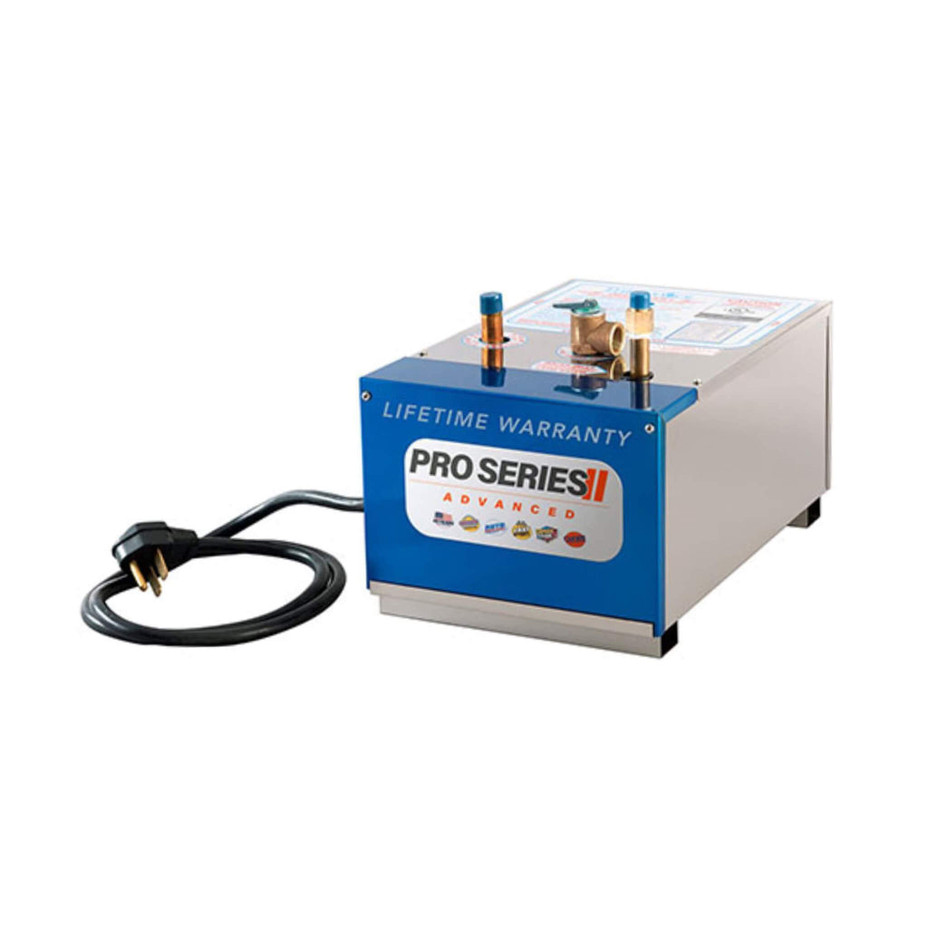 ThermaSol 6 KW Pro Series II Advanced Steam Shower Generator With PowerFLush [PROII-84] (SAK86327) - Saksby Wholesale - Front Left View