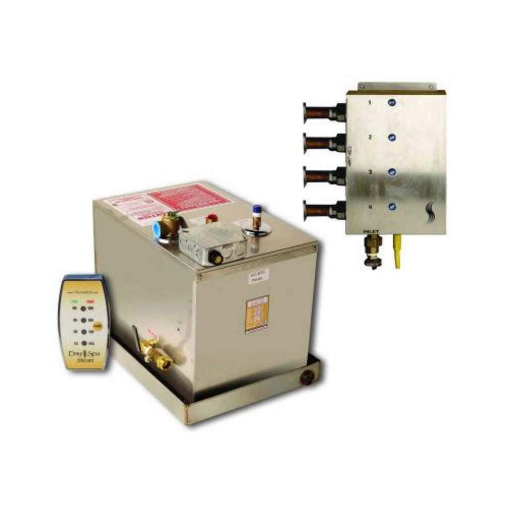 ThermaSol Day Spa 10kW Steam Bath Generator For Two Room Control (SAK41590) - Saksby Wholesale - Front View - Button View