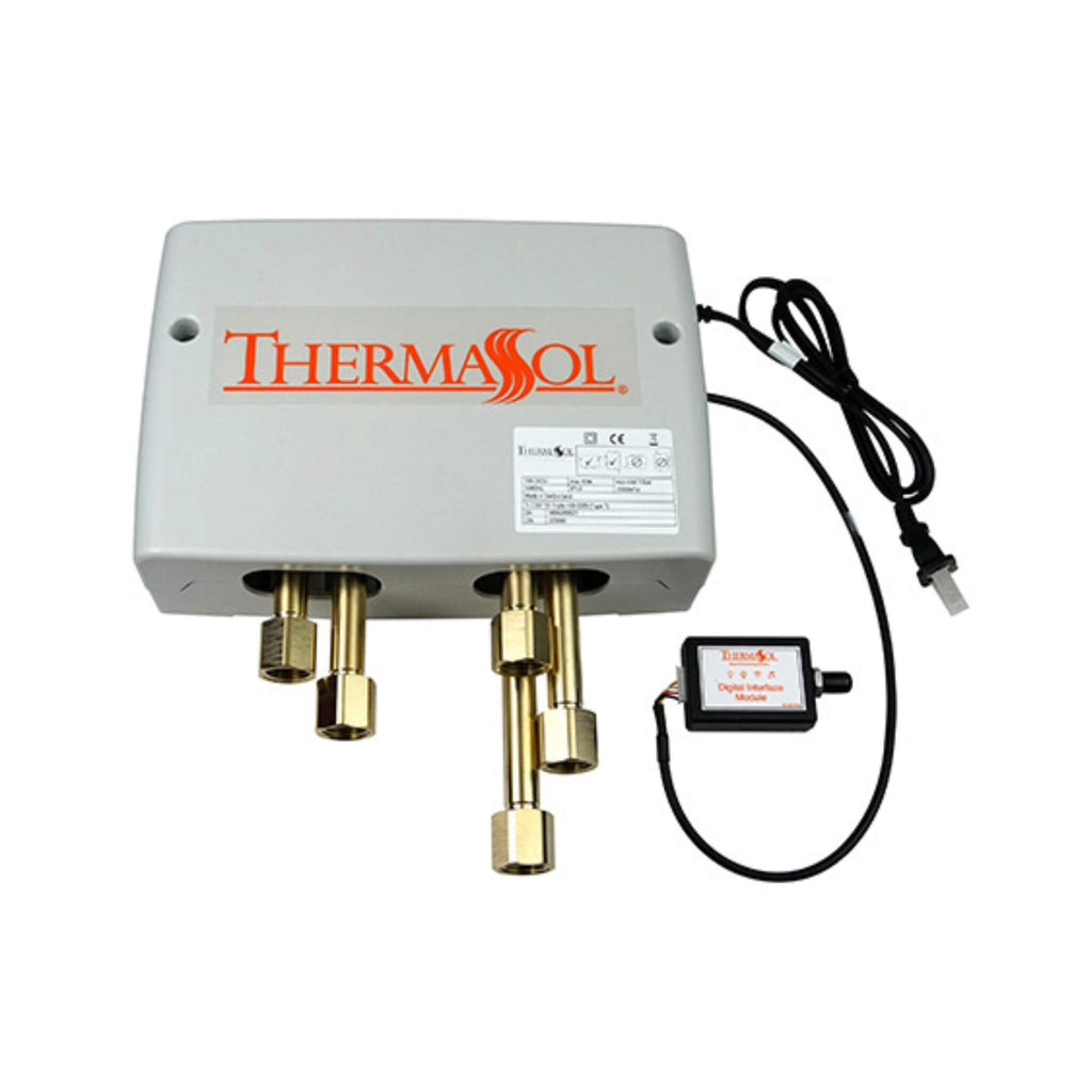ThermaSol Digital Steam Shower Valve With 3 Output [TDS-3000] (SAK25041) - Saksby Wholesale - Front View