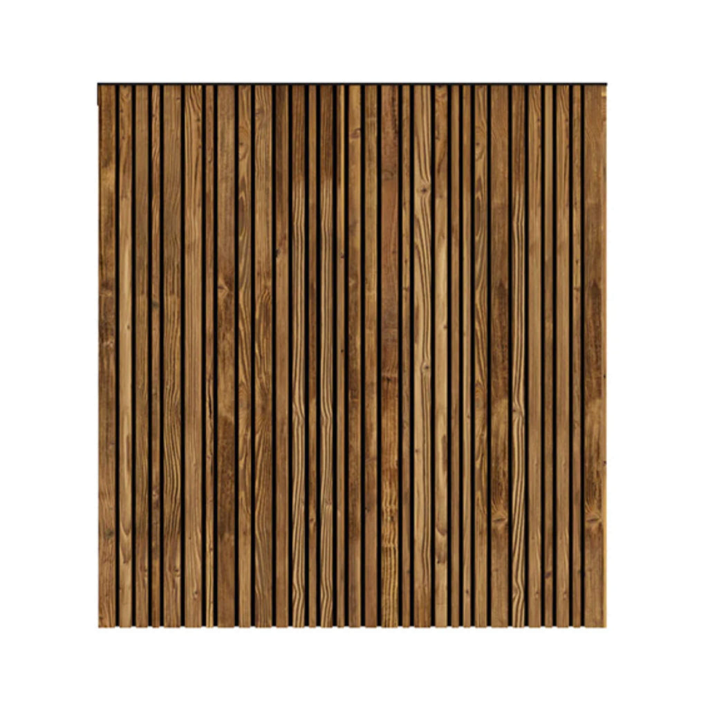ThermaSol Fortis Fully Assembled 4 Person Outdoor Sauna Cabin [14-FORTIS] (SAK35896) - Saksby Wholesale - Wood Panel View