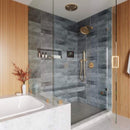 ThermaSol Serenity 10 Round Steam Shower Rainhead System With Light & Sound [SLSRRD-PN] (SAK14982) (SAK70519)) - Saksby Wholesale - Shower Room View