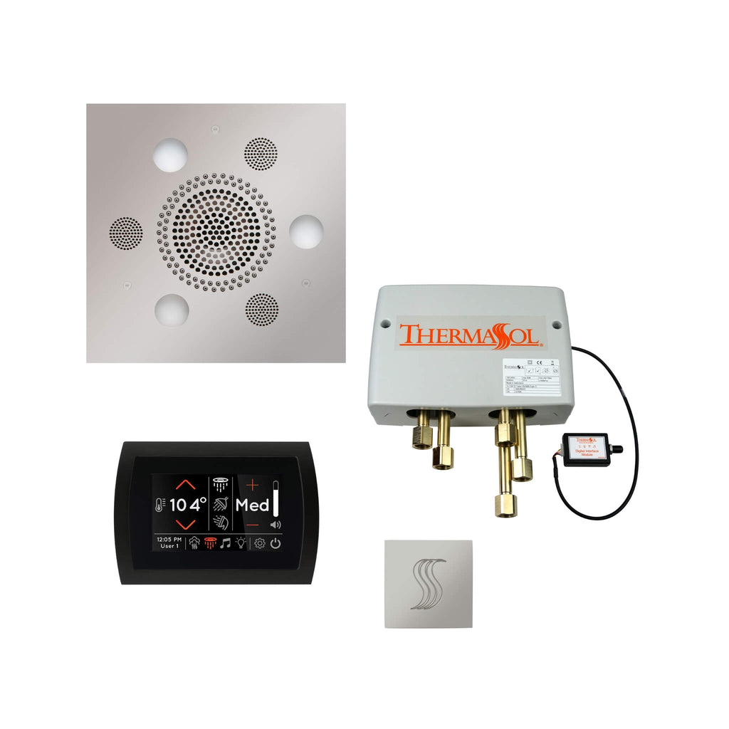 ThermaSol SignaTouch Control 5-Inch Digital Shower Steam Control Package [TWPSS] (SAK40392) - Saksby Wholesale  - Front View