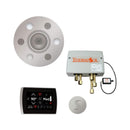 ThermaSol SignaTouch Flushmount 5-Inch Digital Shower Steam Control Package With Serenity 10 [TWPSR-PN] (SAK84375) - Saksby Wholesale  - Front View
