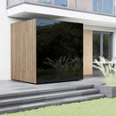ThermaSol Spectra 4 Person Fully Assembled Outdoor Sauna Cabin [14-SPECTRA] (SAK46921) - Saksby Wholesale - Outdoor View