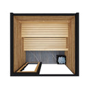 ThermaSol Spectra 4 Person Fully Assembled Outdoor Sauna Cabin [14-SPECTRA] (SAK46921) - Saksby Wholesale - Top View
