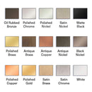 ThermaSol ThermaTouch 10” Smart Shower Package With HydroVive 18” & SteamVection Technology (SAK24571) - Saksby Wholesale - Finish View