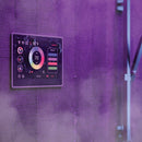 ThermaSol ThermaTouch 10" Polished Nickel Square Steam Shower Control [TT10-SVSQ-PN] (SAK83420) - Saksby Wholesale - LED Effect View