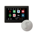 ThermaSol ThermaTouch 10" Satin Brass Round Steam Shower Control Kit [TT10-SVRD-SB] (SAK70519)) - Saksby Wholesale - Front View