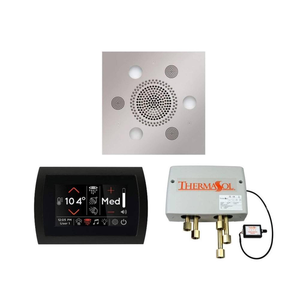 ThermaSol Wellness Shower Package With SignaTouch Square [WSPSS-MB] (SAK57921) - Saksby Wholesale - Front View