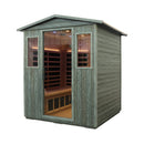 Thermora 4-Person Full-Spectrum Low EMF Carbonized Composite Infrared Sauna Room With Bluetooth Speakers (SAK70182)