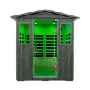 Thermora 4-Person Full-Spectrum Low EMF Carbonized Composite Infrared Sauna Room With Bluetooth Speakers (SAK70182)