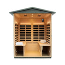 Thermora 4-Person Full-Spectrum Low EMF Carbonized Composite Infrared Sauna Room With Bluetooth Speakers (SAK70182)