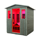 Thermora 3-Person Full-Spectrum Low EMF Carbonized Composite Infrared Sauna Room With Bluetooth Speakers (SAK85120)