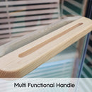 Thermora Luxury 2-Person Canadian Hemlock Wood Far Infrared Home Sauna (SAK56874) - Saksby Wholesale - Handle VIew