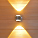 Thermora Premium 2-Person 3KW Hemlock Wood Sauna With LED Wall Light (SAK28471) - Saksby Wholesale - Lighting View